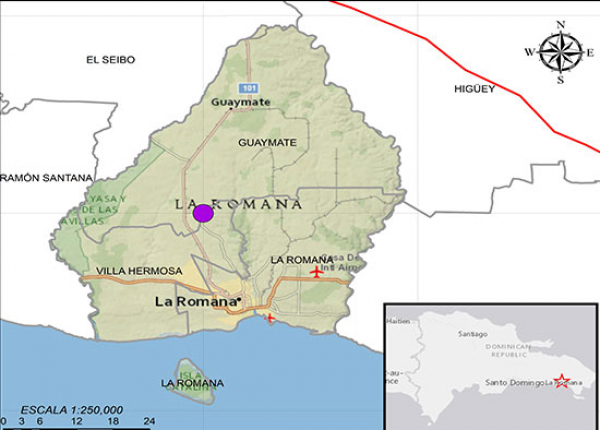 Sismo 4.0 localizado en la Provincia de la Romana