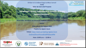 Taller de Cierre del Proyecto “Hidrogeología y Servicios Ambientales de los Humedales del Ozama, República Dominicana”