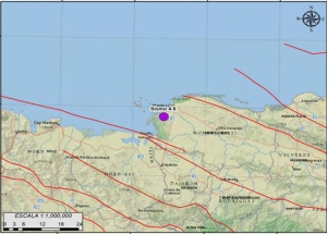 Sismo 4.6 Ubicado en la Provincia de Monte Cristi