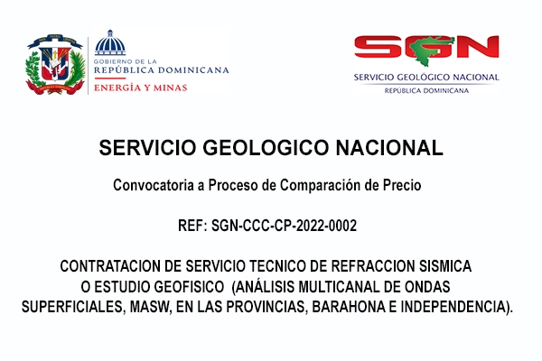 Convocatoria a Proceso de Comparación de Precio REF: SGN-CCC-CP-2022-0002